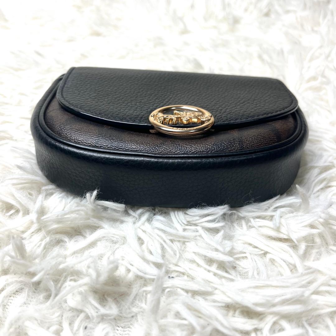 【美品】 COACH コーチ ジェイドミニベルト ショルダー ウエストバッグ