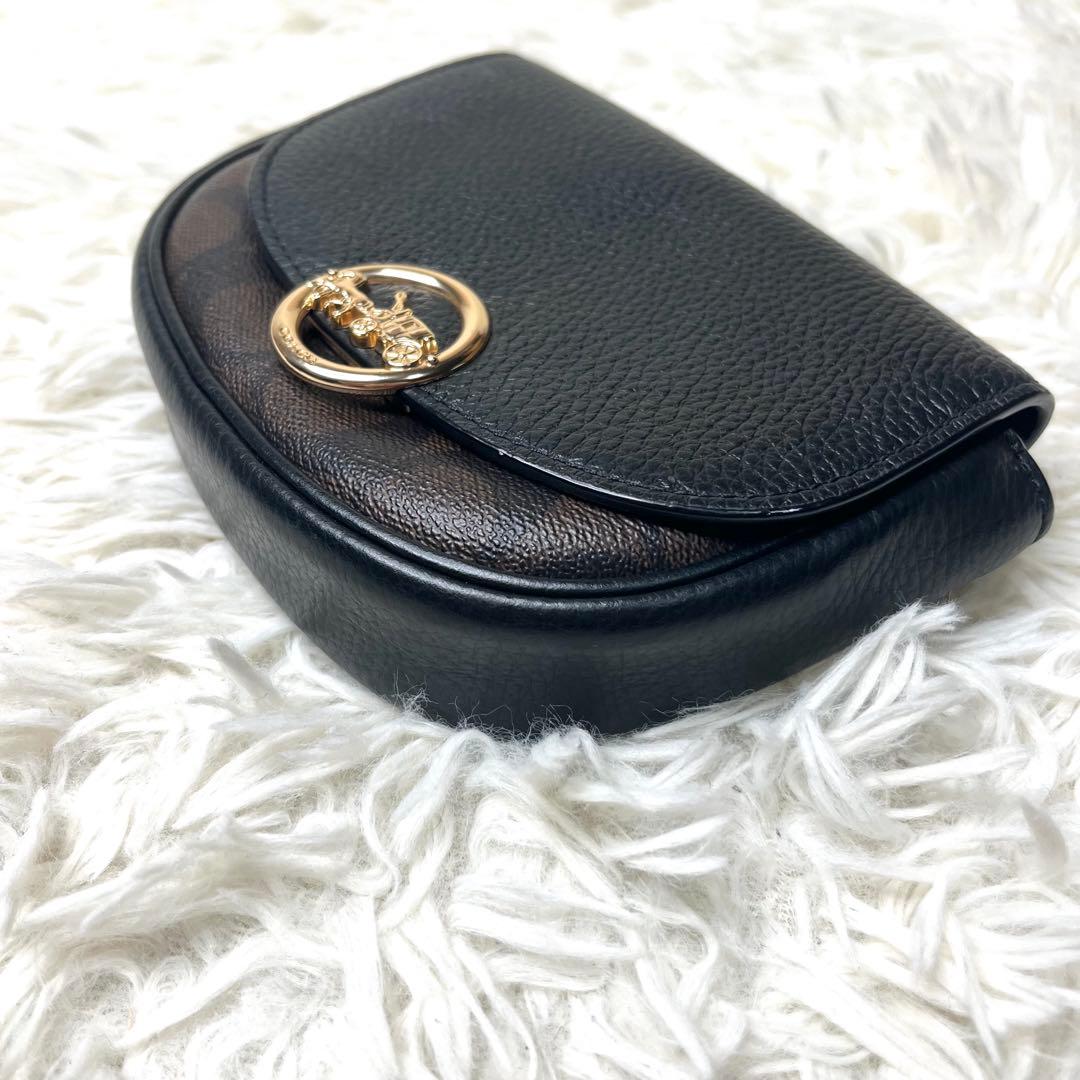 【美品】 COACH コーチ ジェイドミニベルト ショルダー ウエストバッグ