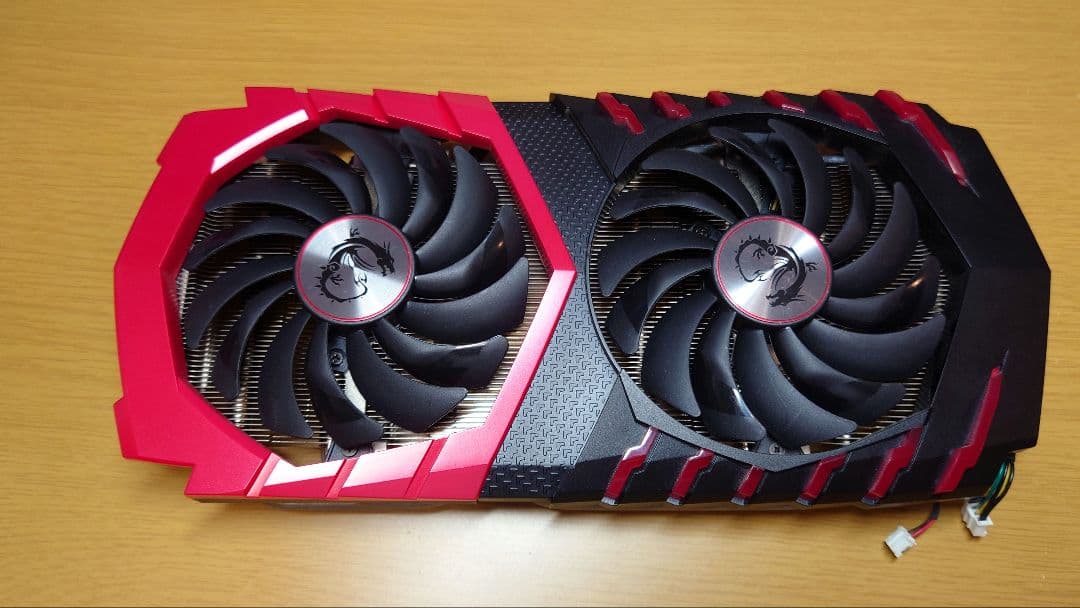 【ジャンク】ファンのみ　MSI GTX 1080 GAMING+
