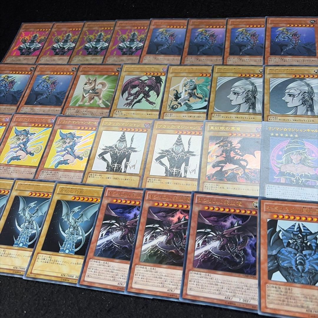 遊戯王 高橋和希 サイン まとめ売りブラックマジシャンガール 青眼の白龍 他