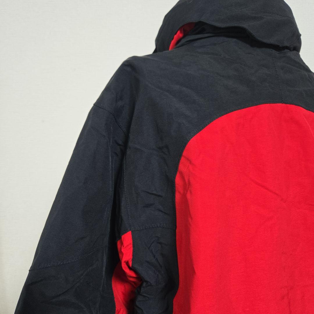 希少 THE NORTH FACE ノースフェイス スノボ スキーウェア 赤 黒