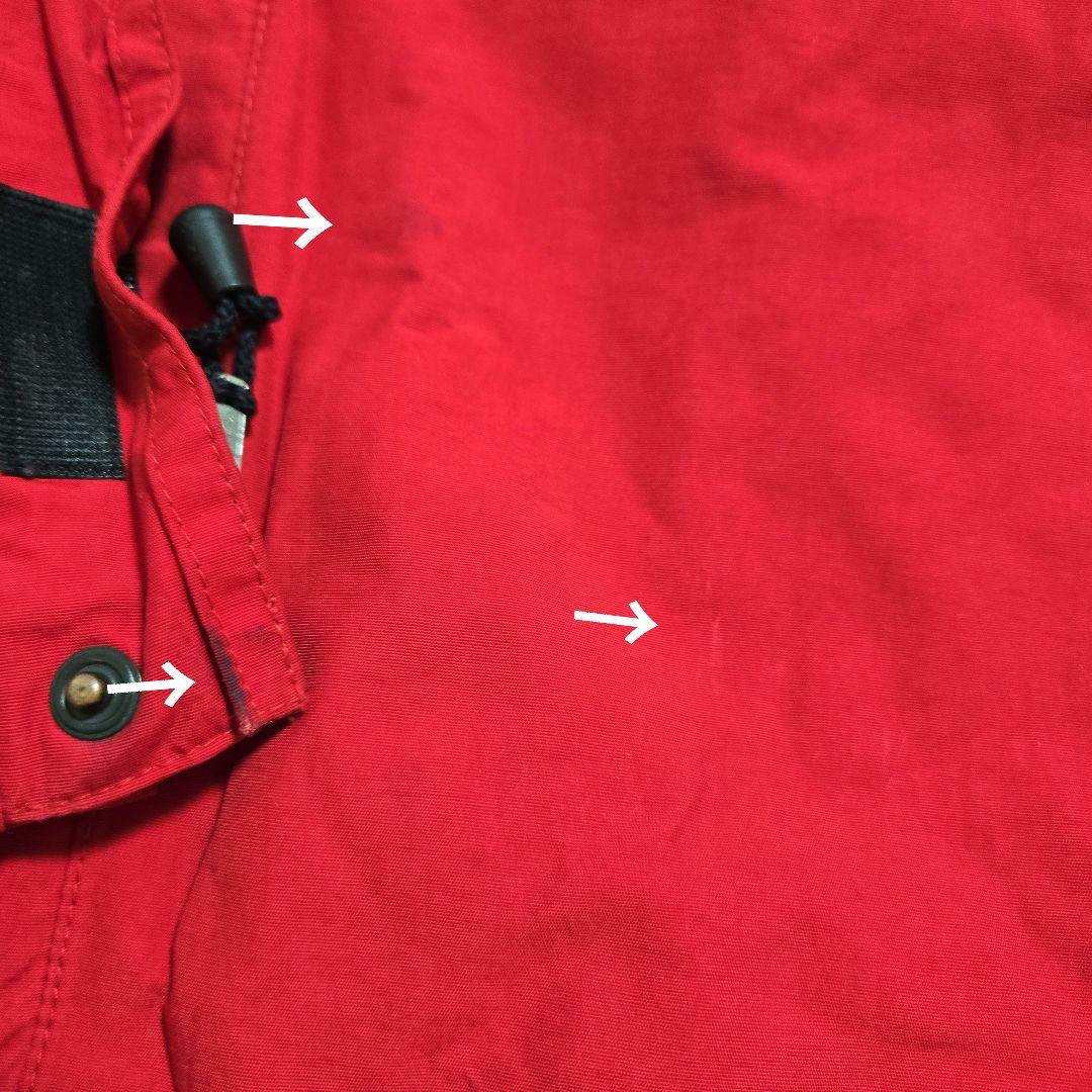 希少 THE NORTH FACE ノースフェイス スノボ スキーウェア 赤 黒