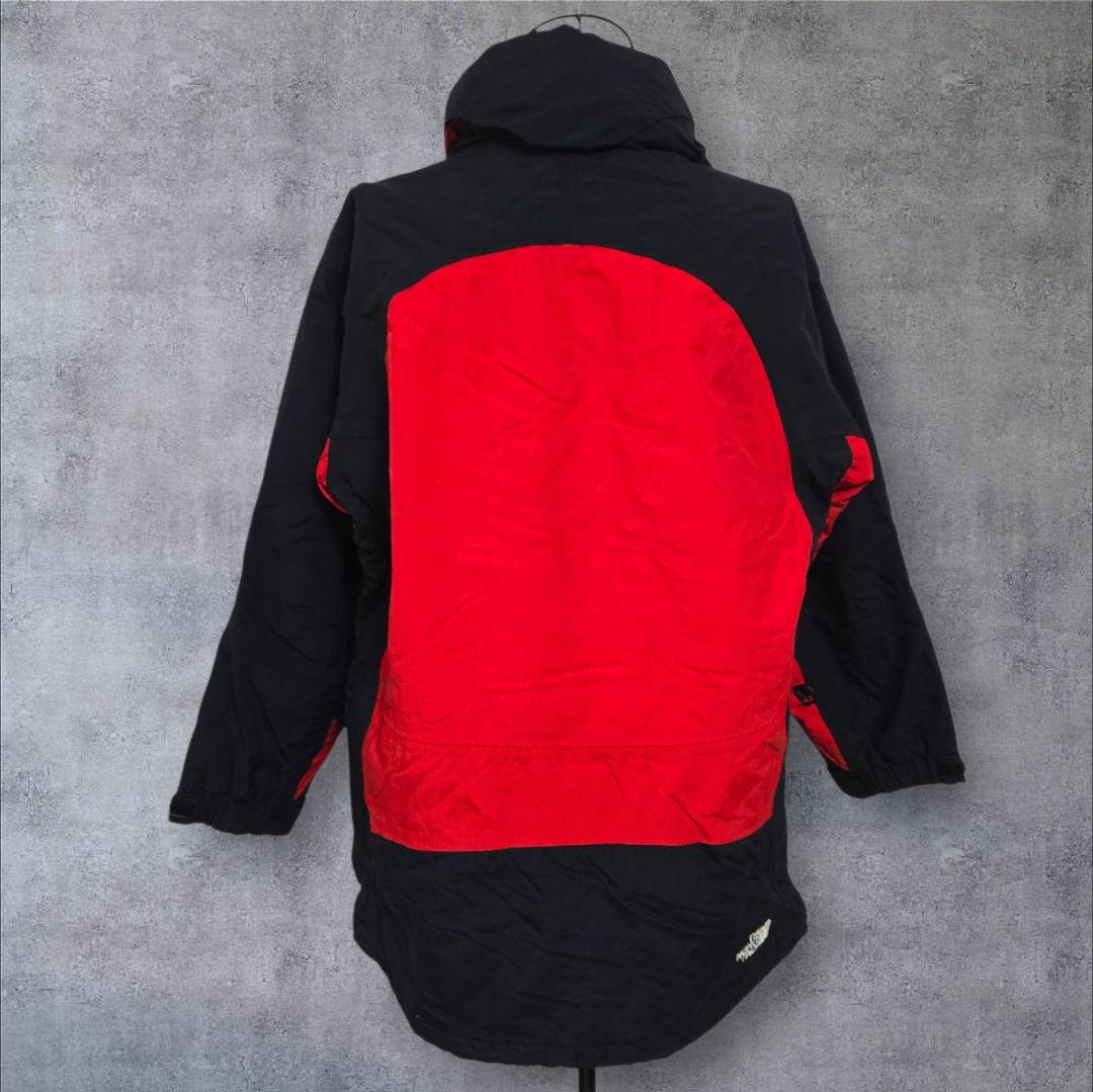 希少 THE NORTH FACE ノースフェイス スノボ スキーウェア 赤 黒