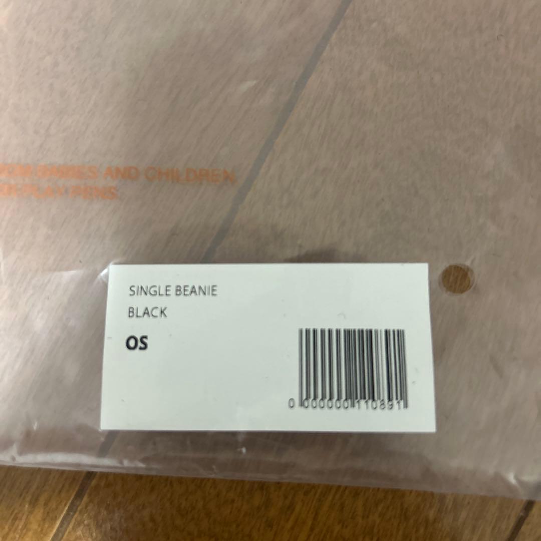 afbビーニー　ブラック　即完売品 袋タグ付き