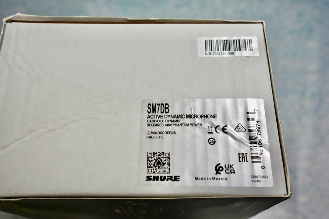 【新品】Shure SM7dB マイク