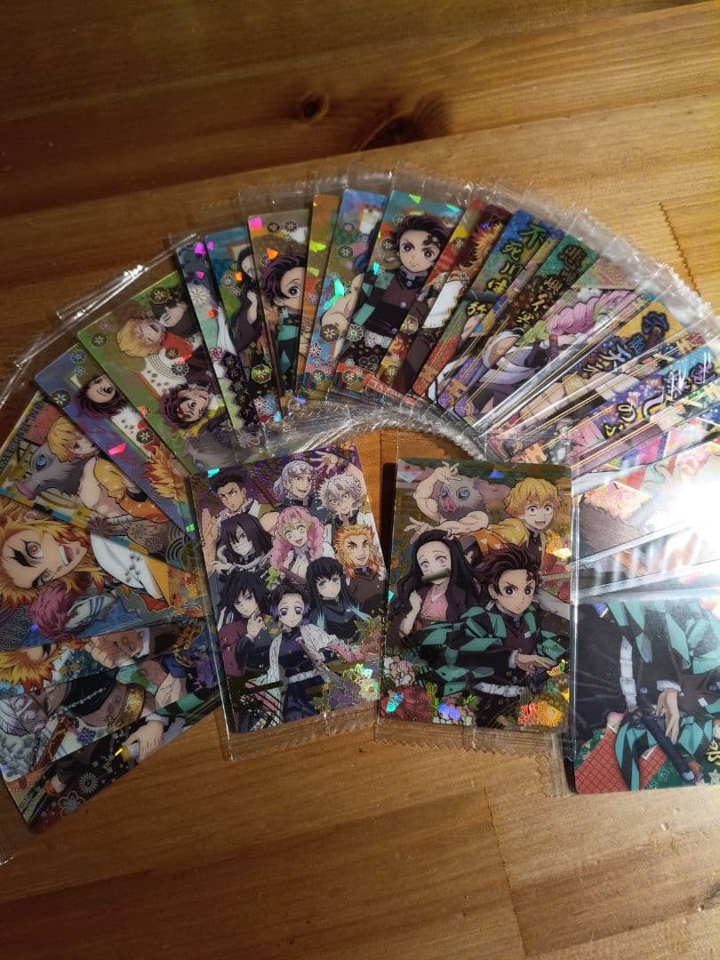 鬼滅の刃　ウエハース5 カード　未開封　コンプリート