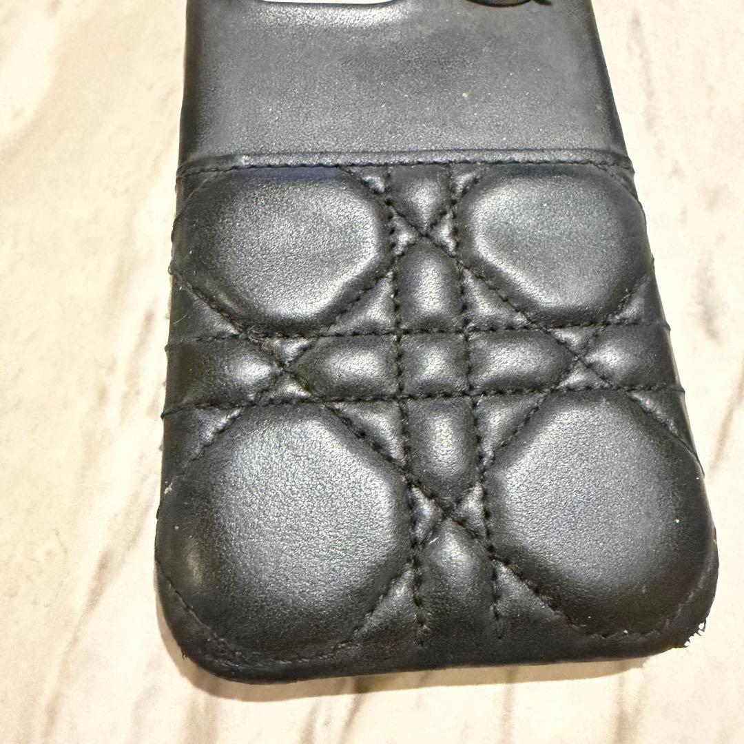 iPhone 13pro Dior ブラックレザー