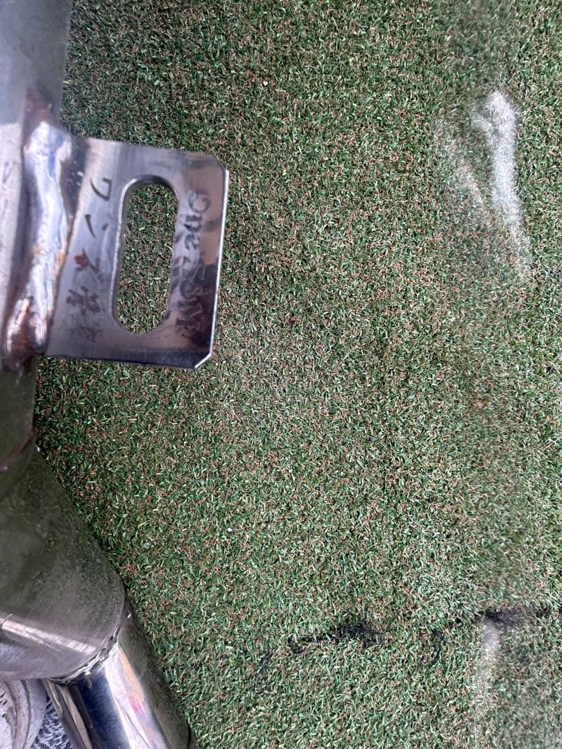 エイプ 50 キャブ車 ワンズ菅 one's&m サイレンサー付き