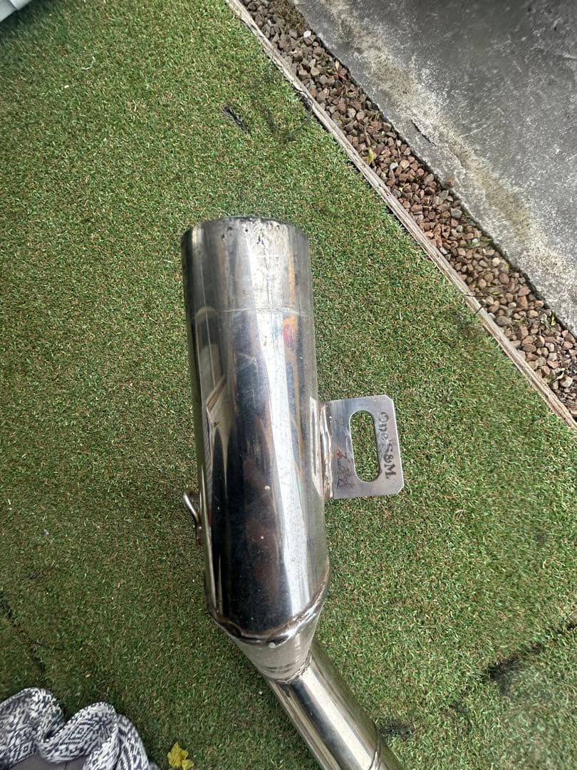 エイプ 50 キャブ車 ワンズ菅 one's&m サイレンサー付き