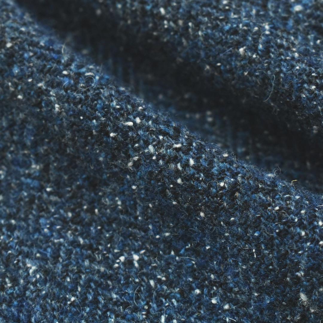 エルエルビーン テーラードジャケット ブレザー ヘリンボーン柄 ライトブルー ♪