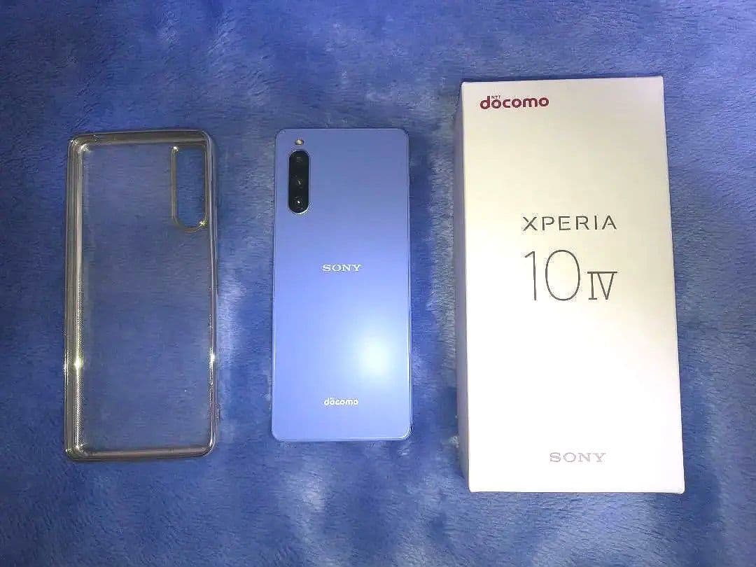 SONY Xperia 10 IV ドコモ SO-52C ラベンダー 箱付 中古