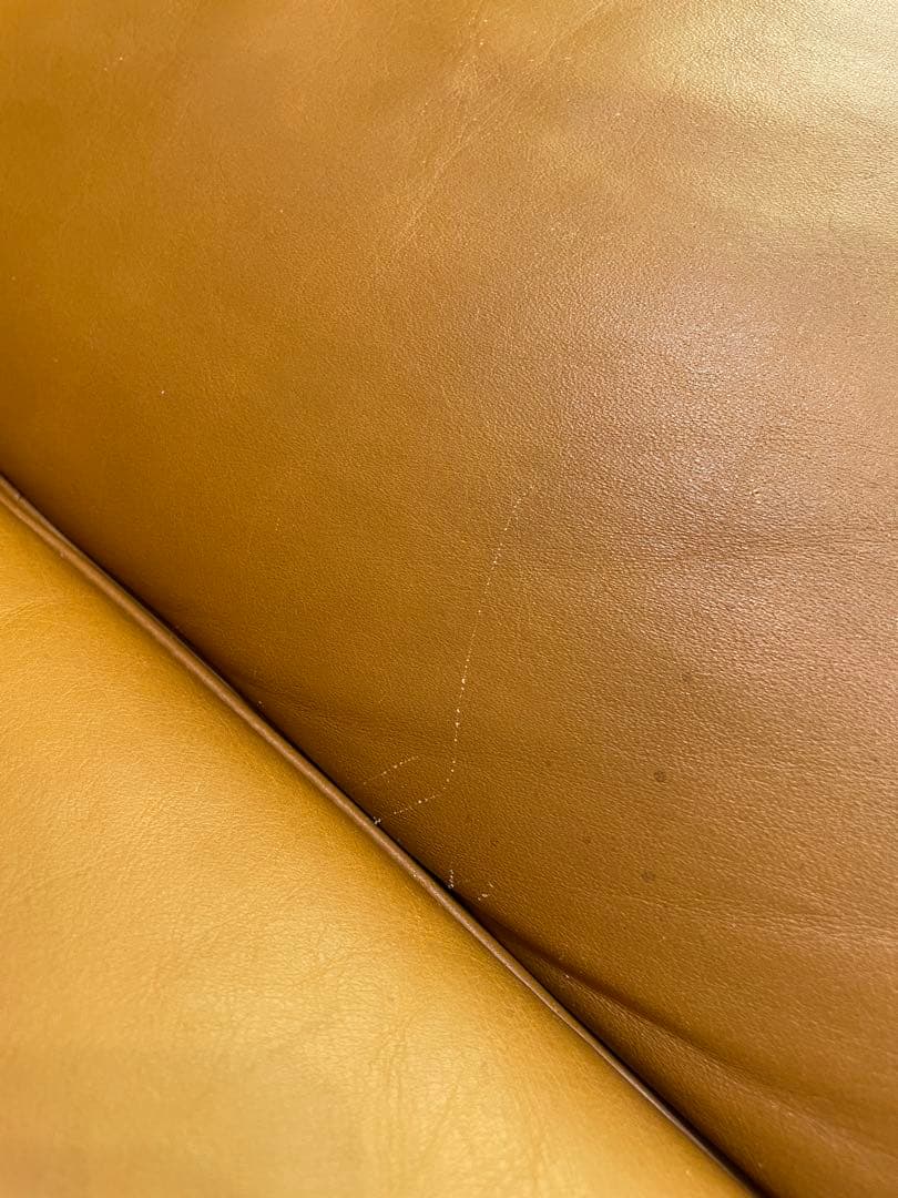 オイルレザーソファ（3人掛け）