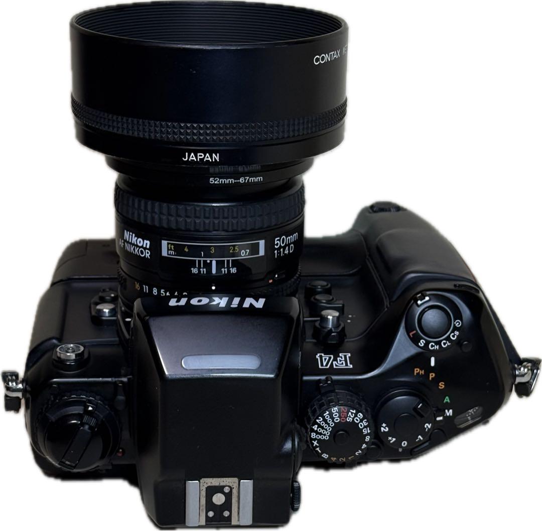フィルムカメラ Nikon F4E+MF-23+AF NIKKOR 50mm 1:1.4D