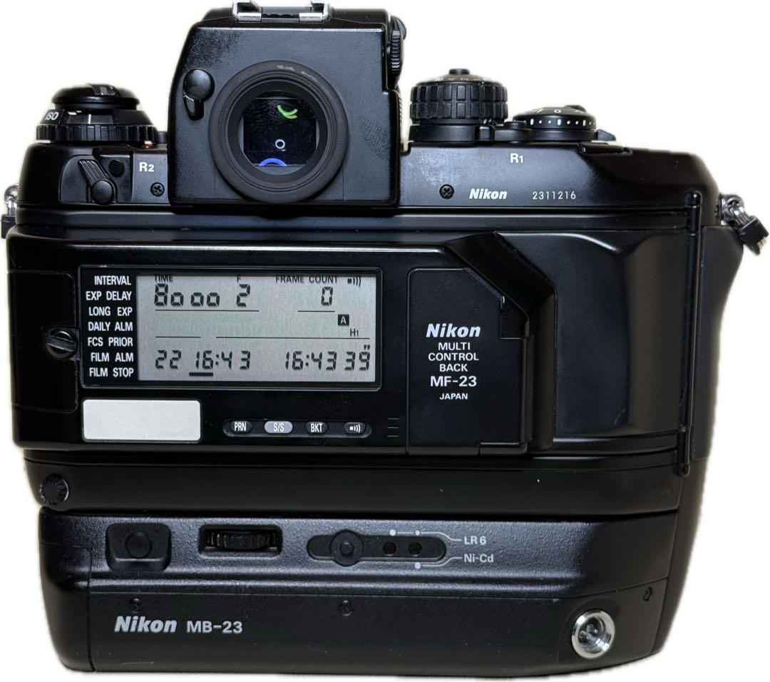 フィルムカメラ Nikon F4E+MF-23+AF NIKKOR 50mm 1:1.4D