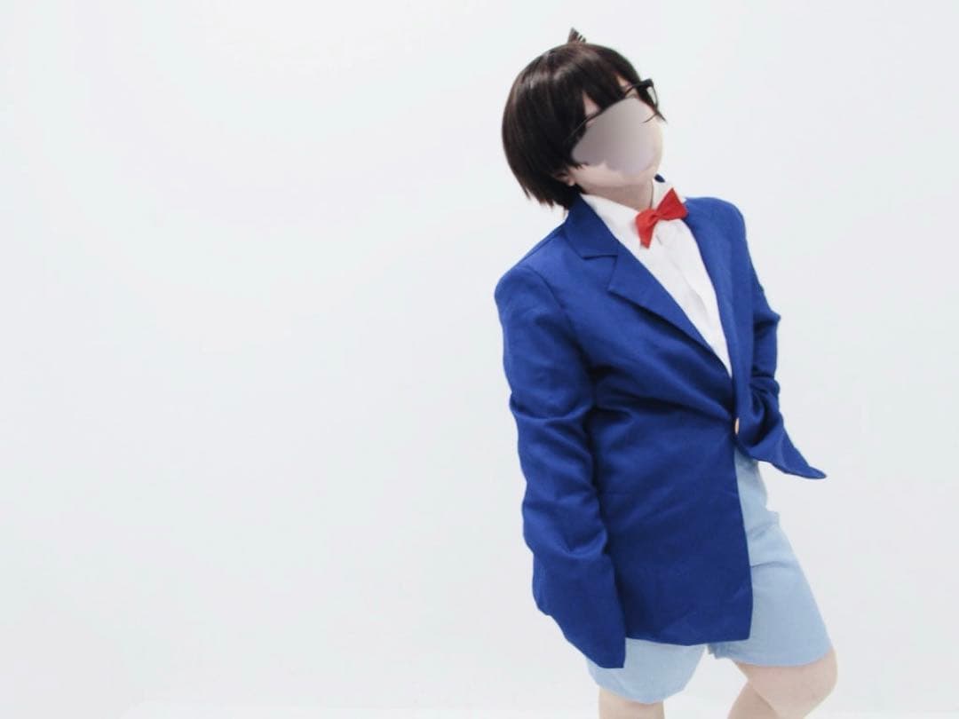【コスプレ衣装ウィッグフルセット】江戸川コナン/名探偵コナン