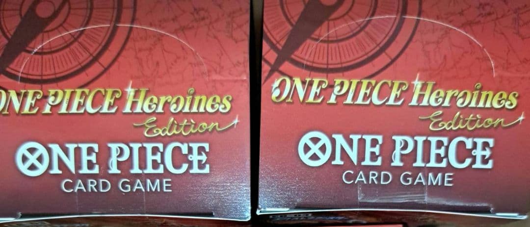 ワンピースカード　ヒロインズエディション　テープ付き10BOX