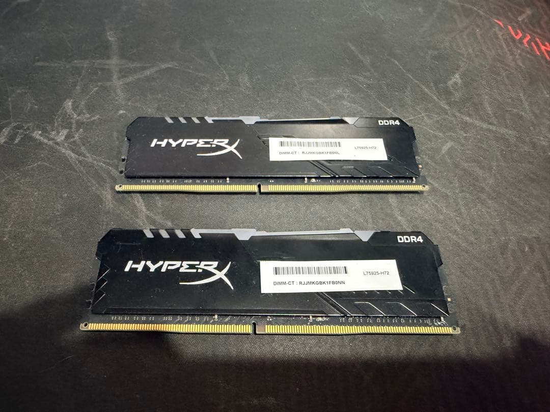 HyperX FURY DDR4-3200 32GB(16GB×2)メモリセット