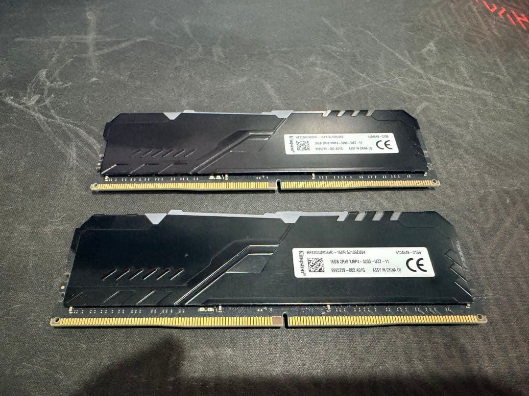 HyperX FURY DDR4-3200 32GB(16GB×2)メモリセット