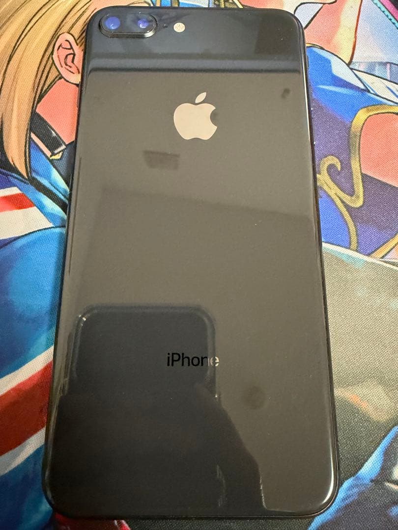 【中古】iPhone8plus 256GB スペースグレイ SIMフリー