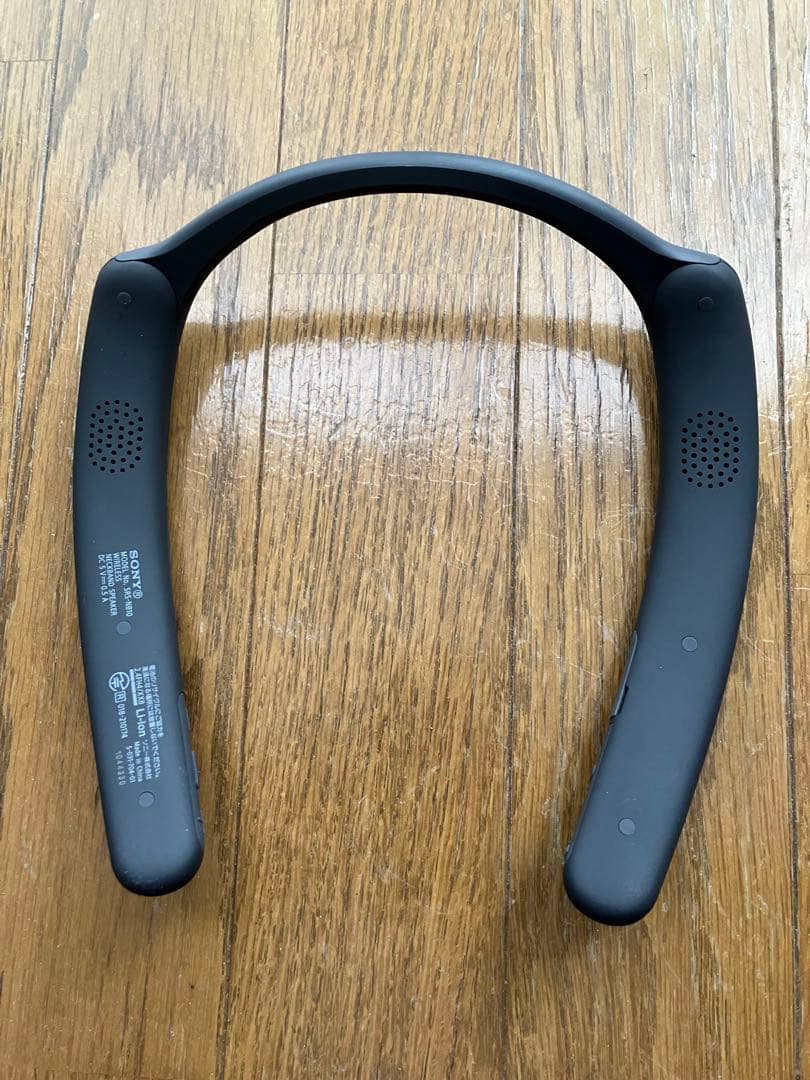 【ほぼ未使用】SONY SRS-NB10/HCネックスピーカー チャコールグレー