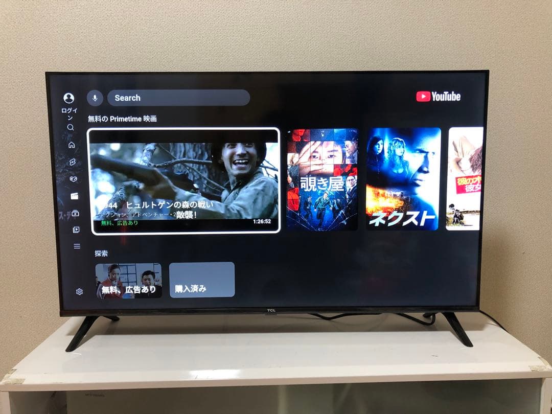 2024年製！ TCL 40V型 液晶テレビ Google TV 40S5400