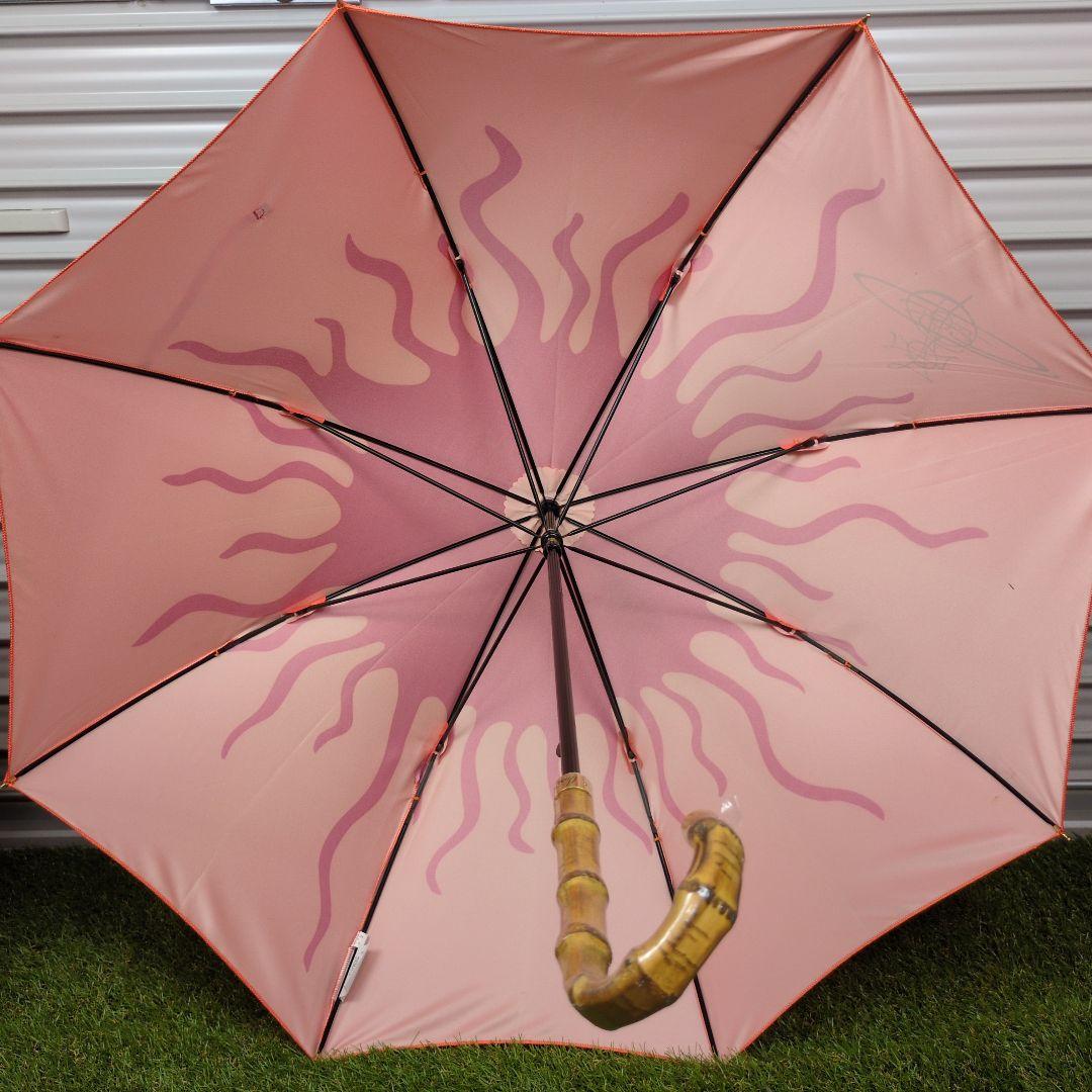 希少デザイン　vivienne westwood 長傘　雨傘　太陽　パッション