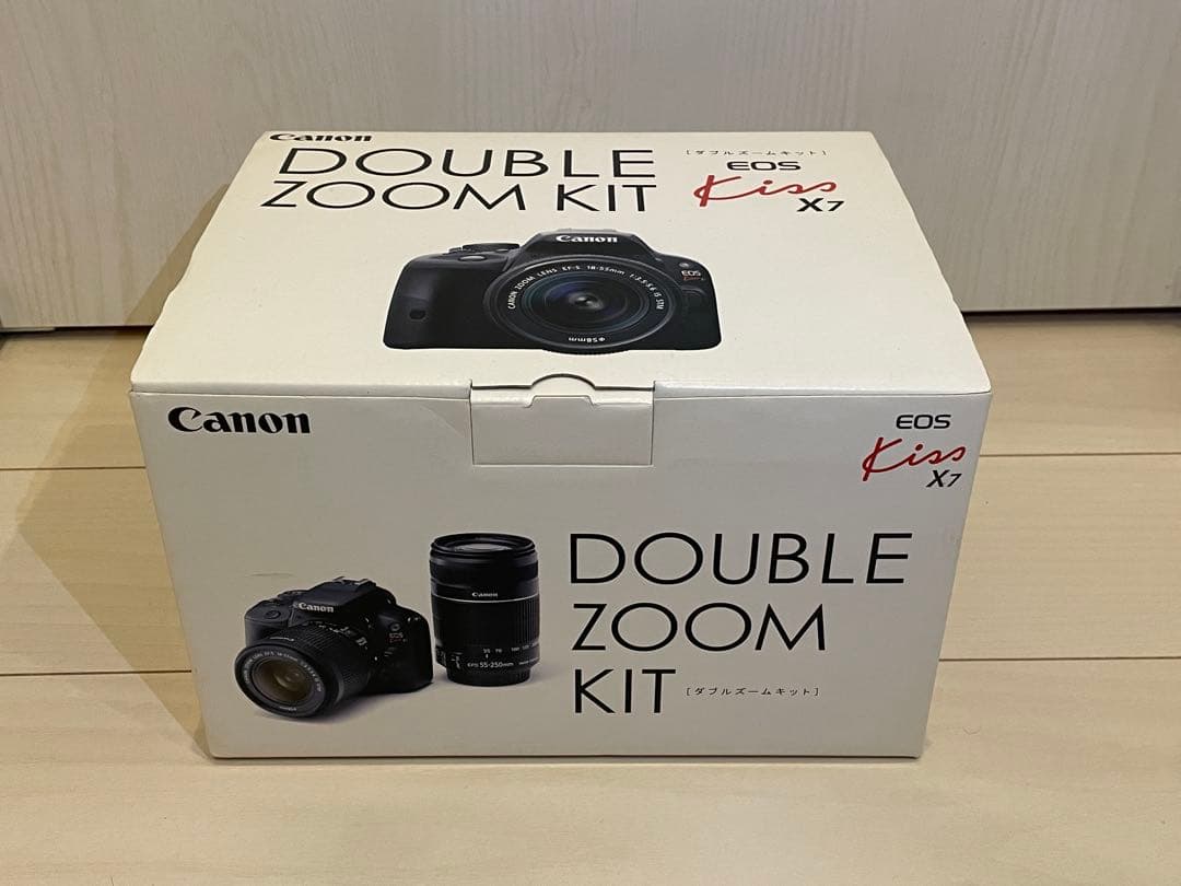 CanonDOUBLEZOOMKITEOSkissX7 キャノン
