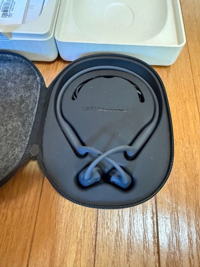 【美品】SHOKZ OpenRun Pro 2（骨伝導イヤホン）ブラック