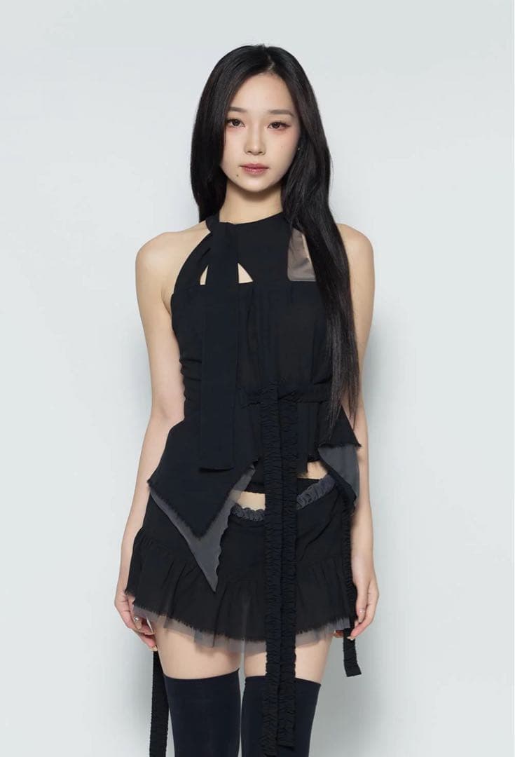 トップス theredthread S halter flow tops