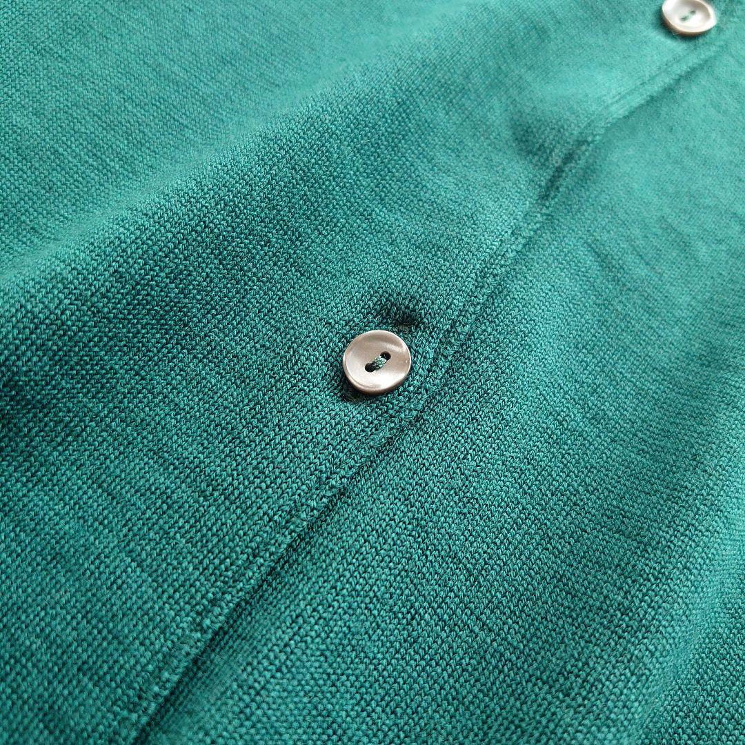 現行タグ ジョンスメドレー エクストラファインメリノウール 長袖カーディガン S