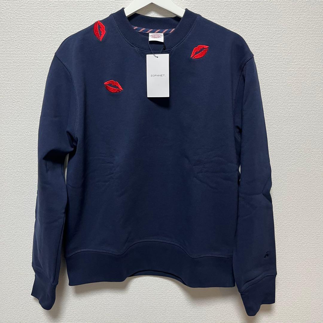【未使用】SOPHNET. ブルックスブラザーズ　Mサイズ　ソフ　スウェット