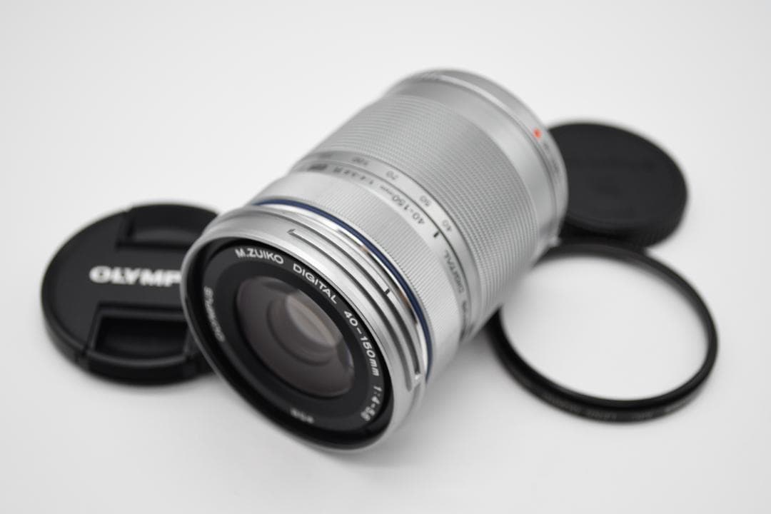 ★美品★ オリンパス M.ZUIKO 40‐150㎜☆望遠レンズ☆シルバー