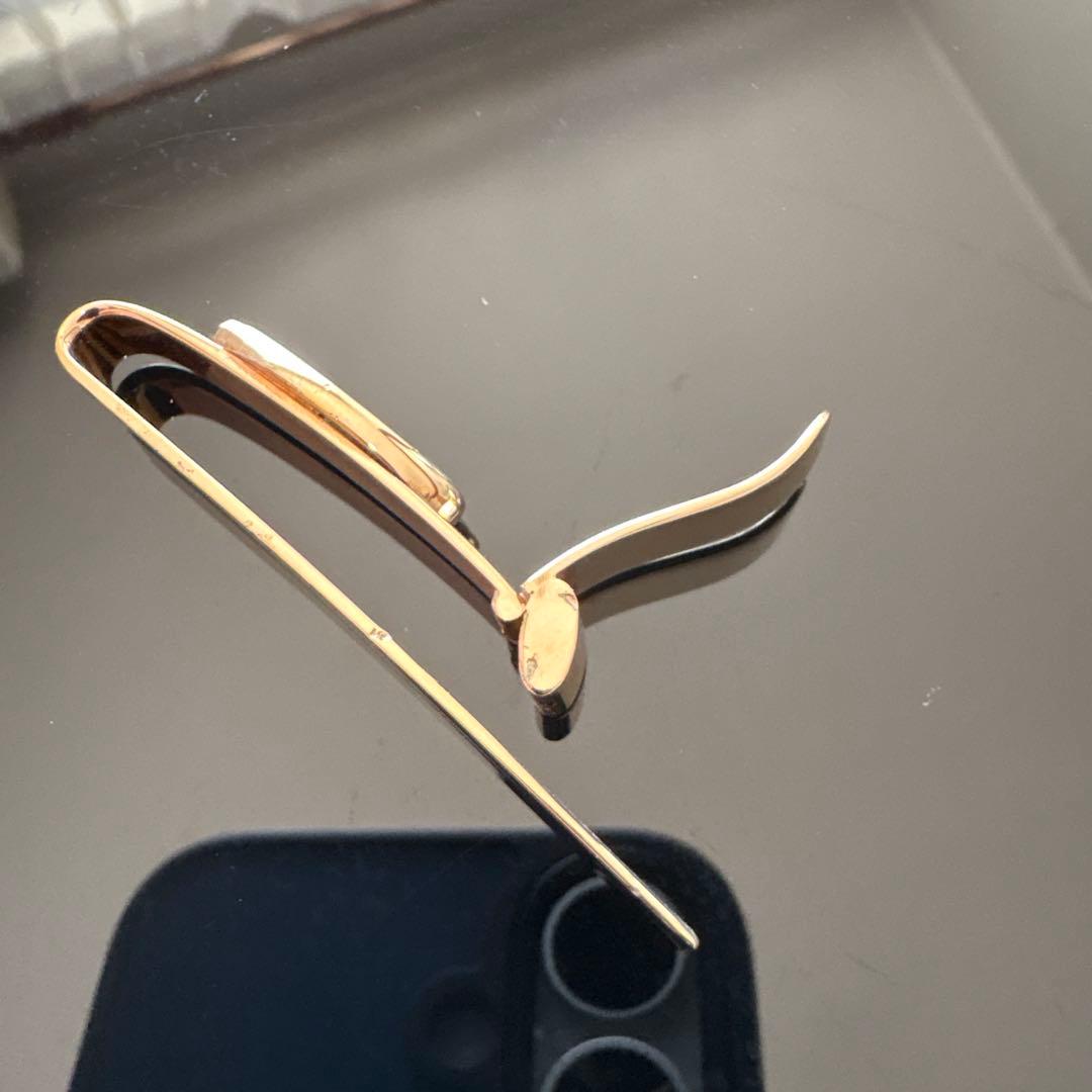 PRADA tieTack　プラダネクタイピン　 ロゴモチーフ プラダタイピン