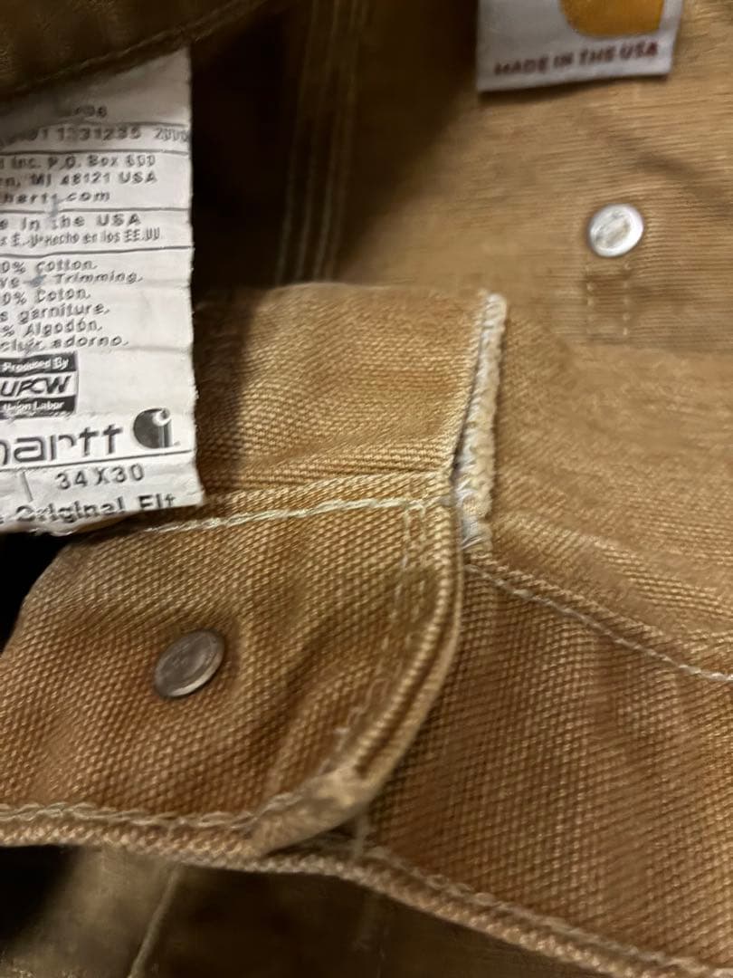 (90年代ビンテージ)ヴィンテージ カーハート メンズ ダブルニー　パンツ