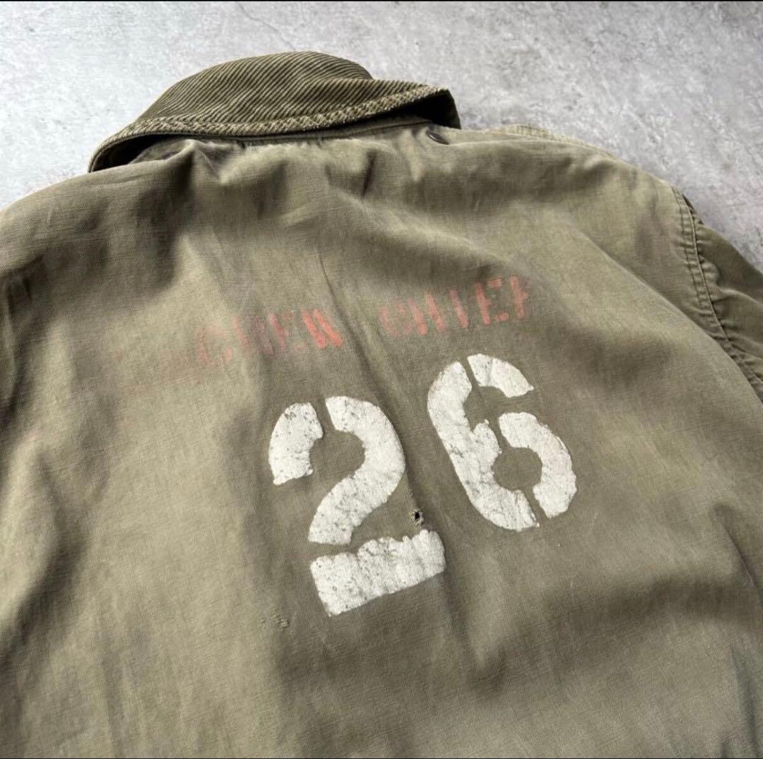 30s40sヴィンテージミリタリーリアルファイヤーマンジャケットww2最終価格