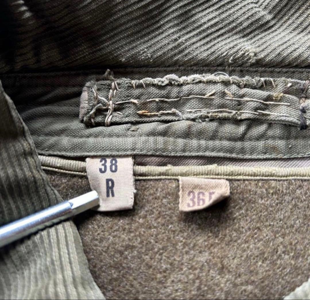 30s40sヴィンテージミリタリーリアルファイヤーマンジャケットww2最終価格