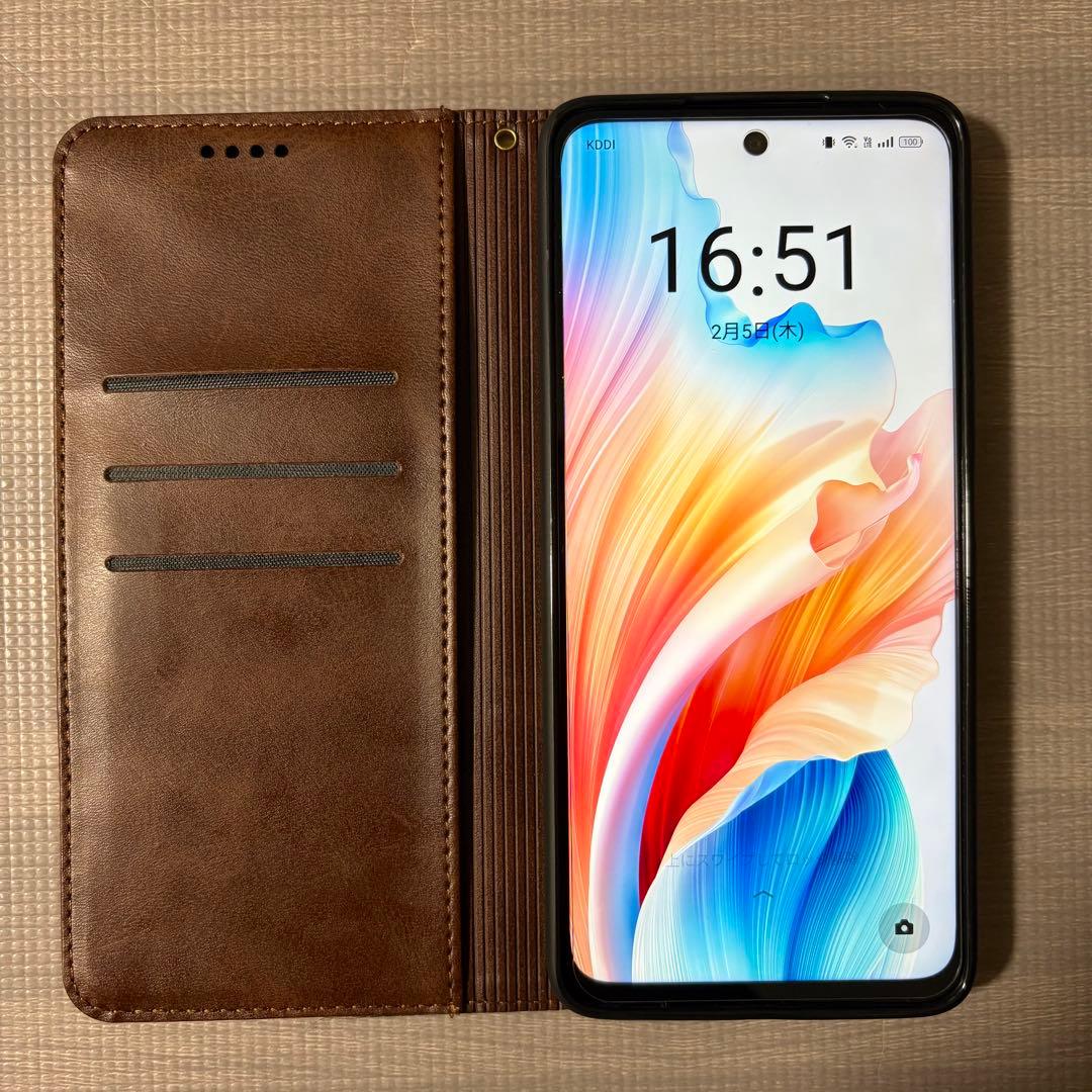 【極美品】OPPO A79 5G グローグリーン｜室内使用・保護ガラス＆ケース