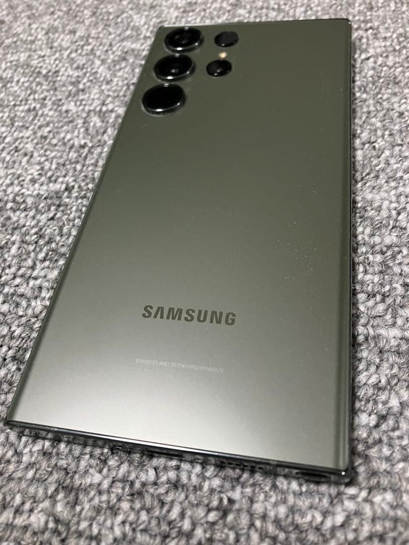 GalaxyS23 ultra 本体 256GB グリーン simフリー