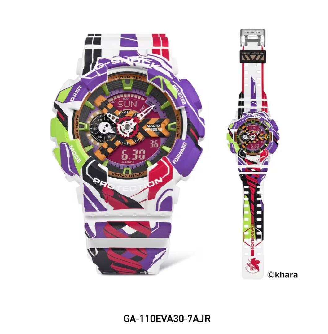 新品 g-shock エヴァンゲリオン GA-110EVA30-7AJR