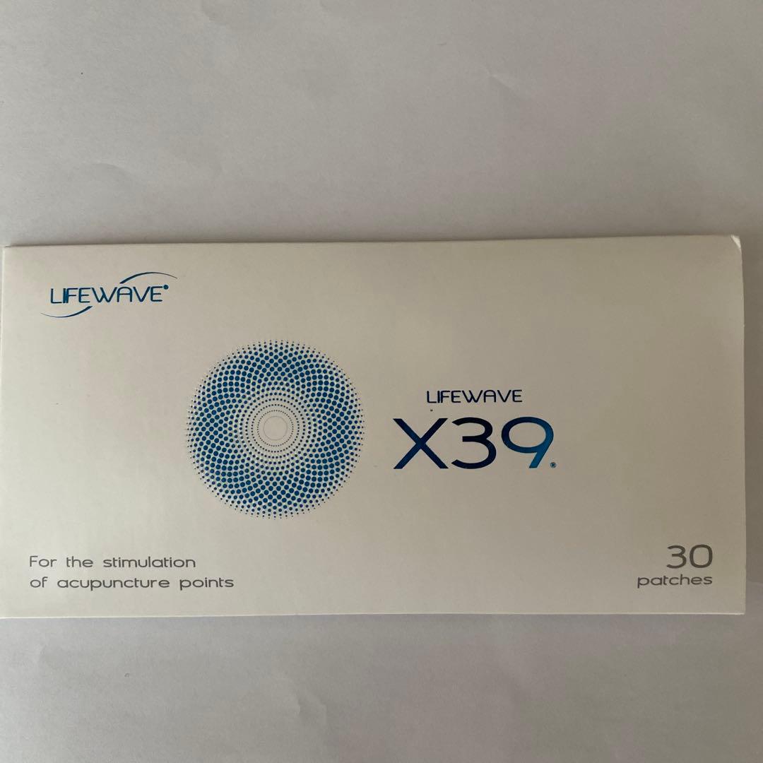 ライフウェーブLIFEWAVE X39 新品30枚入り2パック➕15枚おまけ3枚