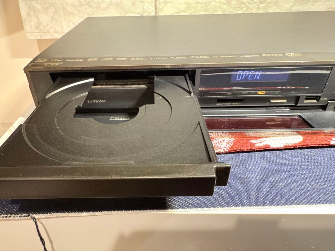 maxell BD iVDR レコーダー BIV-TW1000／純正リモコン