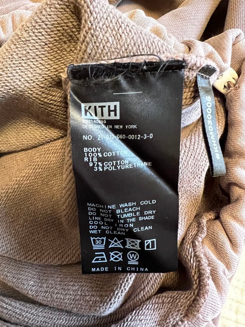 KITH × RussellAthletic コラボハーフジップスウェット