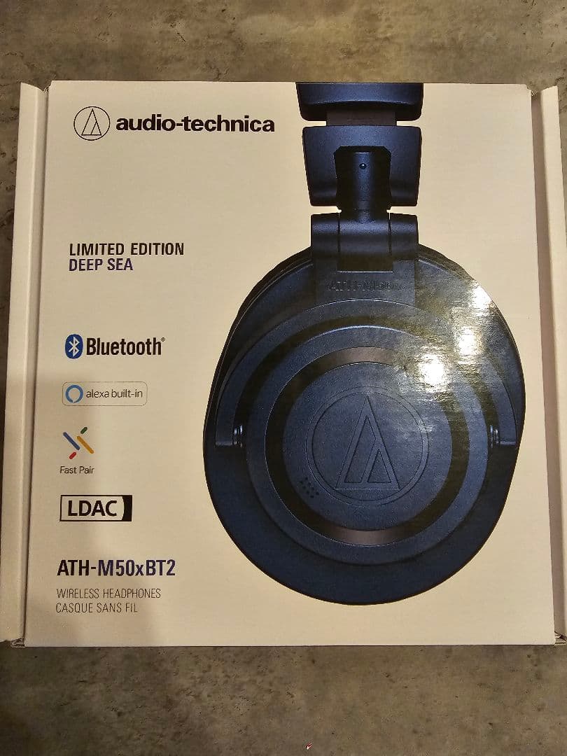 ヘッドホン audio-technica ATH-M50x BT2 DEEP SEA