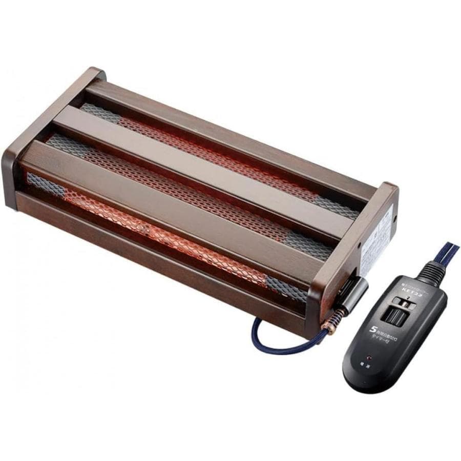 【新品未使用】メトロ電気工業 木枠フットヒーター MFH181ET(DA)