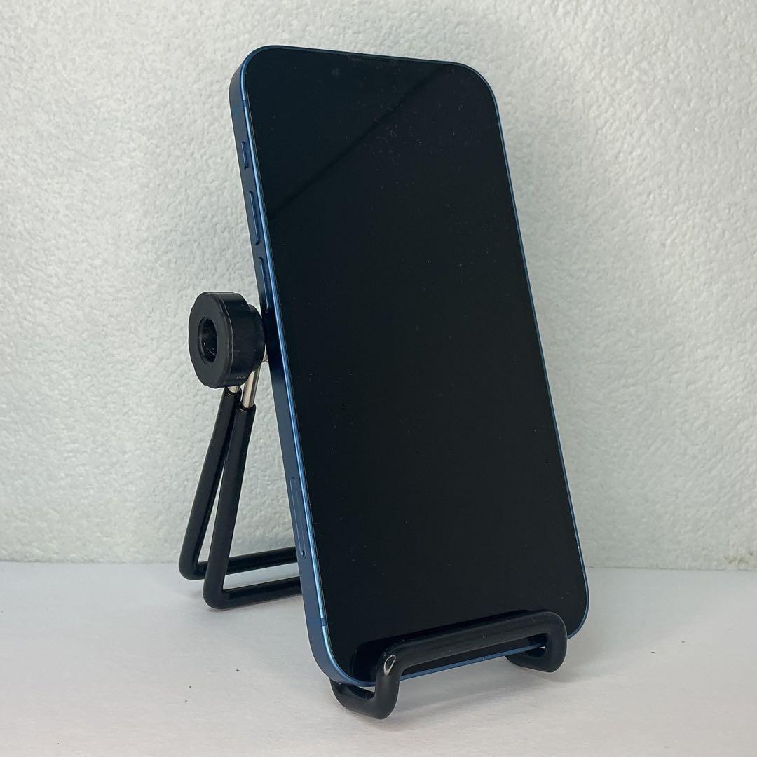 【極美品】IPhone13mini 128GBブルー　新品バッテリー100％