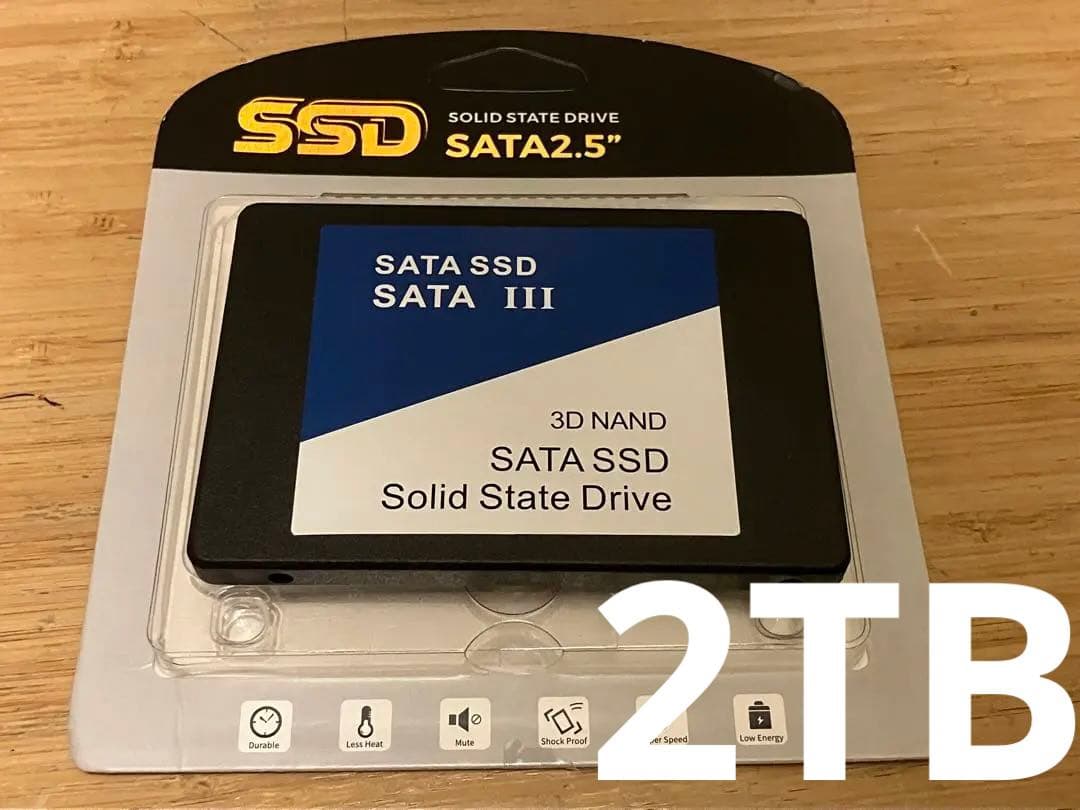 SSD 2TB SATA III 2.5インチ T650-2000