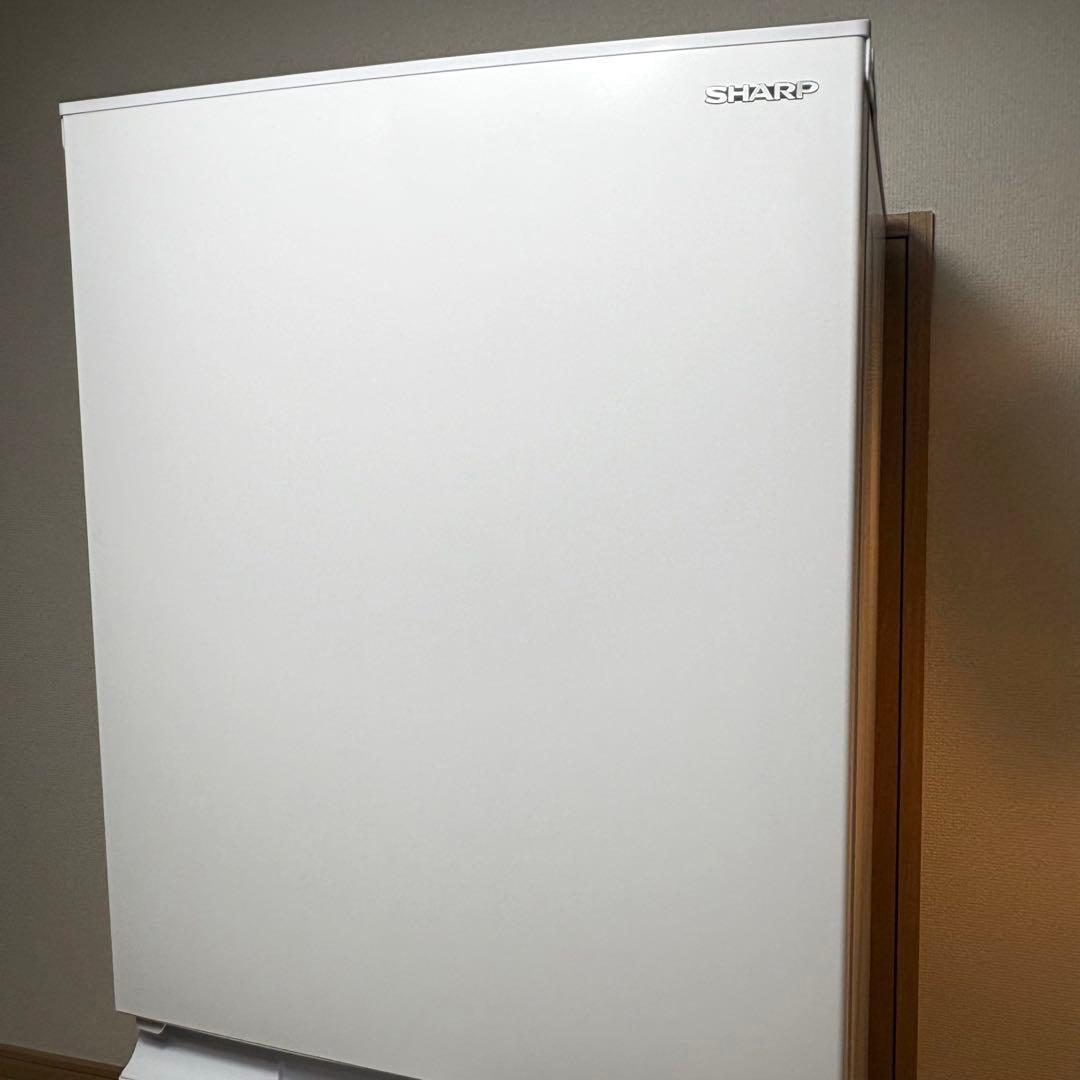 2023 冷蔵庫 一人暮らし 単身用 小型 3ヶ月保証 送料無料 シャープ 美品