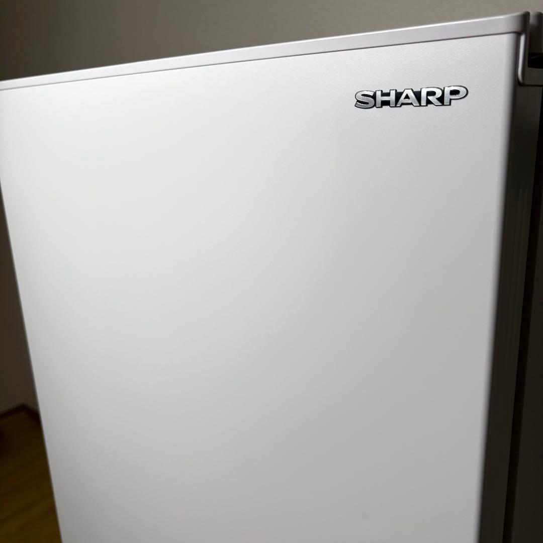 2023 冷蔵庫 一人暮らし 単身用 小型 3ヶ月保証 送料無料 シャープ 美品