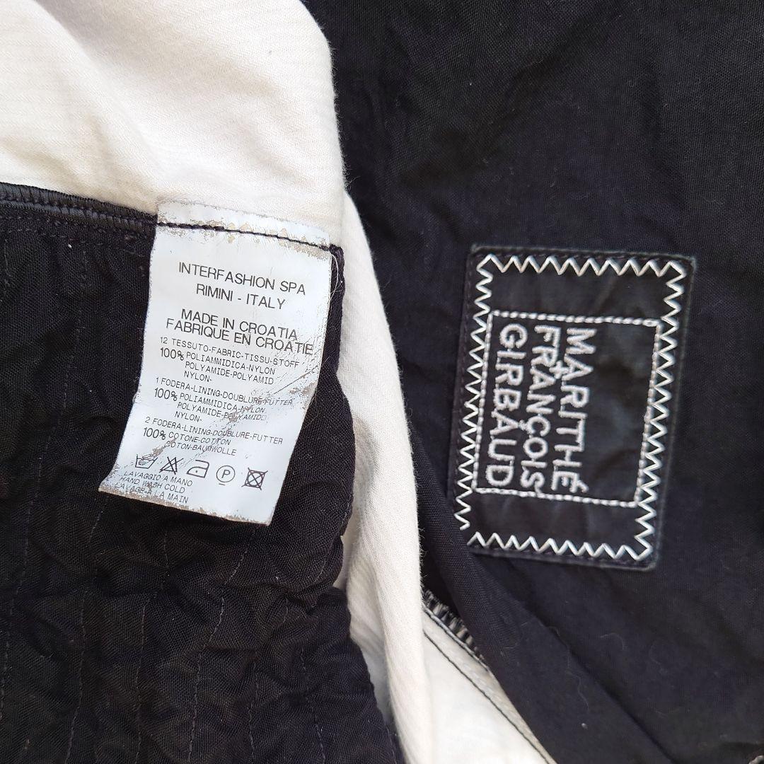 マリテフランソワジルボー ダブルジップ　ミリタリー　Aラインパラシュート コート