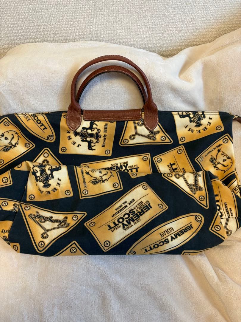 ジェレミースコット✖️ロンシャン　トートバッグ